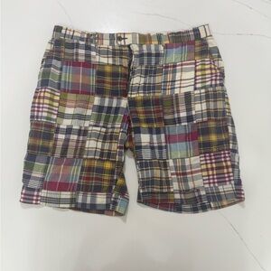 Vintage Polo Ralph Lauren Patchwork Madras Shorts
